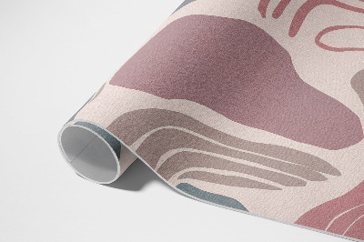 Vinyl teppich läufer Abstrakte Boho-Flecken Pastellformen