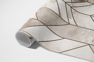 Pvc teppich Regelmäßige Linien auf Marmor Glamour Stein