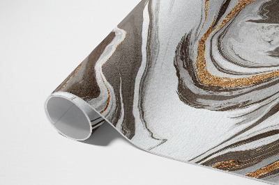 Teppich auf pvc Marmor Glamour dekorativ abstrakt