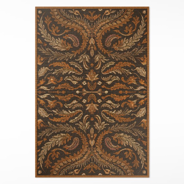 Vinyl teppich läufer Orientalische Pflanze Ornament Vintage