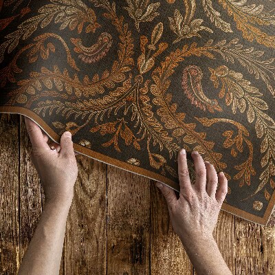 Vinyl teppich läufer Orientalische Pflanze Ornament Vintage