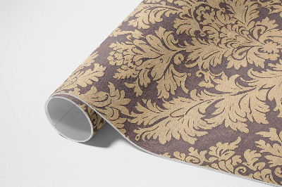 Teppich pvc Reiches florales Ornament im eleganten Vintage-Stil