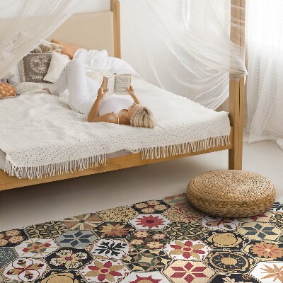 Pvc teppich Dekoratives Vintage-Mosaik