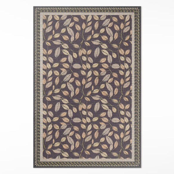 Pvc teppich Herbstblätter floral vintage