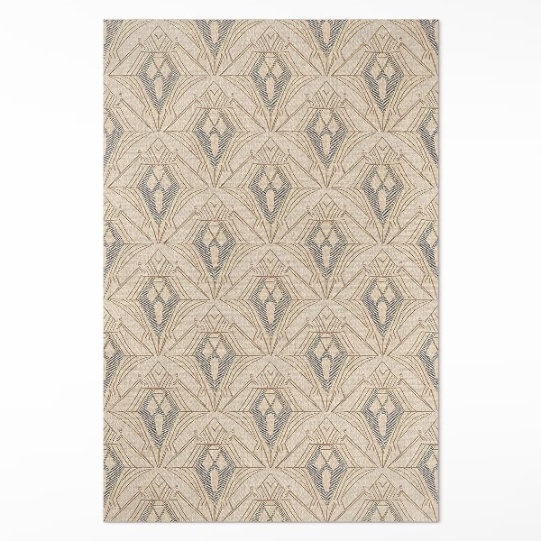 Teppich pvc Geometrisches Vintage-Muster