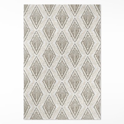 Teppich auf pvc Regelmäßiges Ornament geometrisches Muster