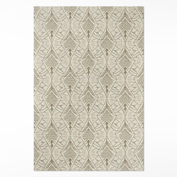 Vinyl teppich Art Deco Stil Muster elegant zart
