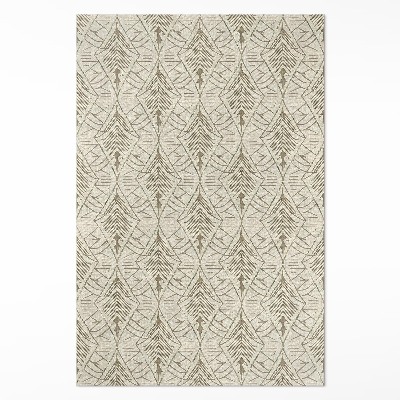 Vinyl teppich Art Deco Stil Muster elegant zart