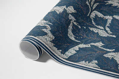 Teppich pvc Dekorative Blätter im Vintage-Stil