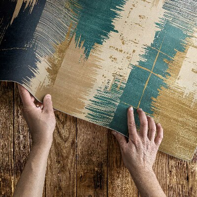Vinyl teppich Abstrakte Flecken Spuren von zerkratzter Farbe