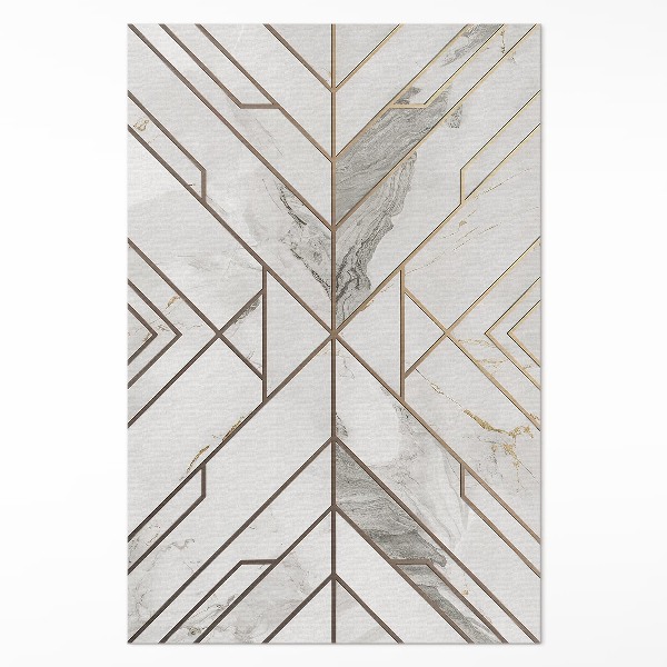 Pvc teppich Modernes helles Steinfliesenmosaik