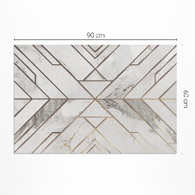 Pvc teppich Modernes helles Steinfliesenmosaik