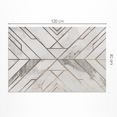 Pvc teppich Modernes helles Steinfliesenmosaik