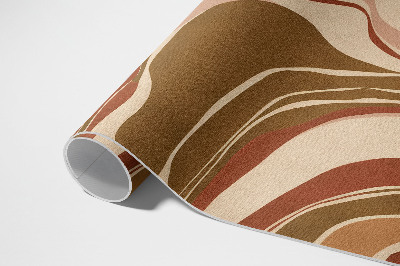 Vinyl teppich Abstrakte Flecken in Boho-Farben