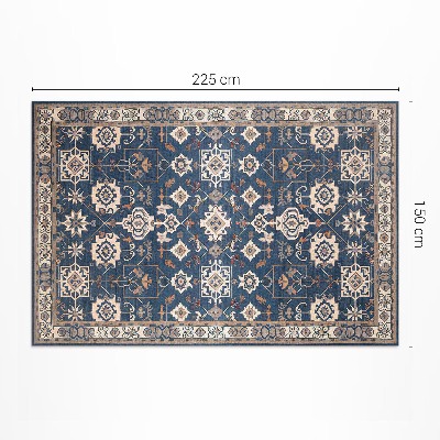 Vinyl teppich läufer Ornamentales Muster im persischen Vintage-Stil