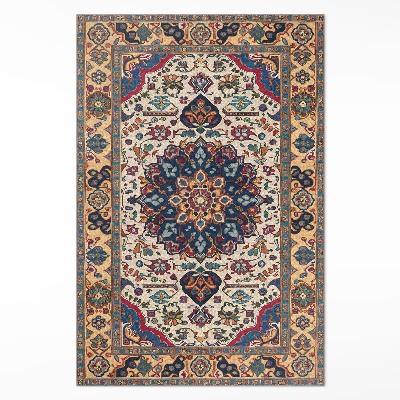 Pvc teppich Ornament im persischen Stil