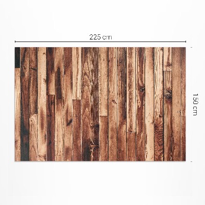 Teppich pvc Abgeriebene Holzdielen im Parkett