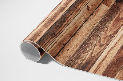 Teppich pvc Abgeriebene Holzdielen im Parkett