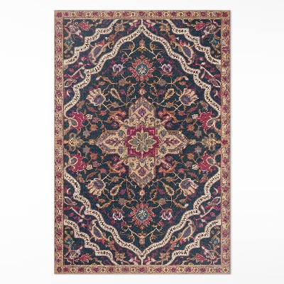 Vinyl teppich Reichhaltiges pflanzliches Ornament im türkischen Stil