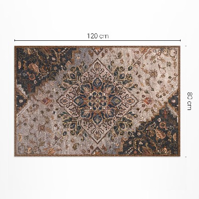 Pvc teppich Teppich-Ornament im türkischen Stil