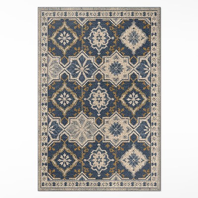 Vinyl teppich läufer Marokkanische elegante Mosaikfliesen