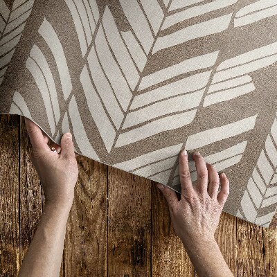 Teppich auf pvc Indisches Karomuster Boho abstrakt