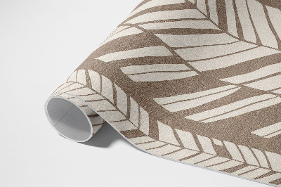 Teppich auf pvc Indisches Karomuster Boho abstrakt