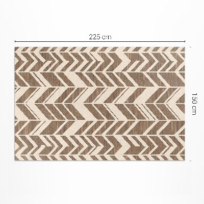 Vinyl teppich Indisches Muster Boho dekorative Spuren