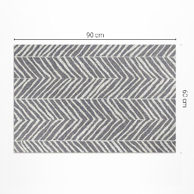 Pvc teppich Boho unregelmäßige Linien im indischen Stil