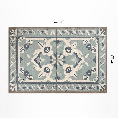 Vinyl teppich Portugiesische Fliesen zartes Vintage-Muster