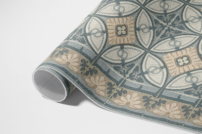 Teppich pvc Dekorative Mosaikfliesen im Vintage-Stil