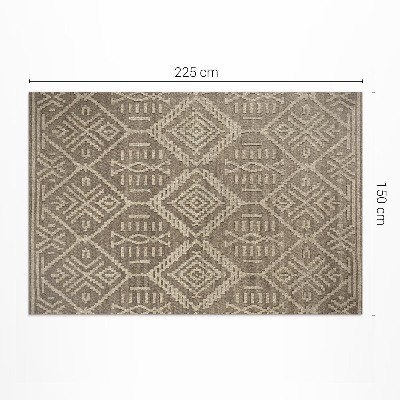 Teppich auf pvc Retro-Inspiration im aztekischen Stil