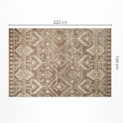Pvc teppich Antike Inspiration in aztekischen Mustern