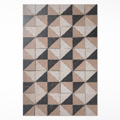 Teppich auf pvc Traditionelles Mosaik eines alten Hauses