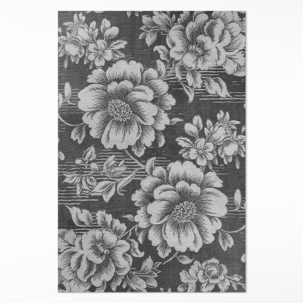 Teppich pvc Subtile florale Akzente