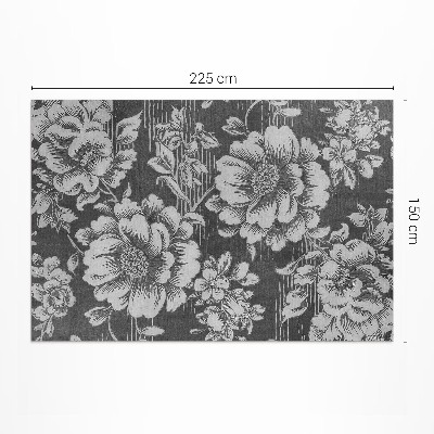 Teppich pvc Subtile florale Akzente