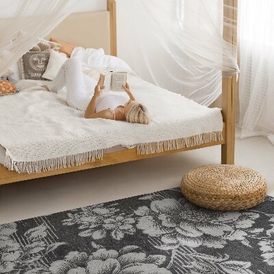 Teppich pvc Subtile florale Akzente