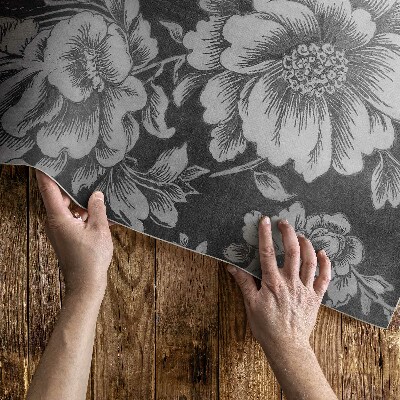 Teppich pvc Subtile florale Akzente