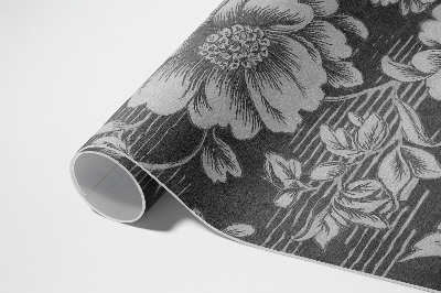 Teppich pvc Subtile florale Akzente