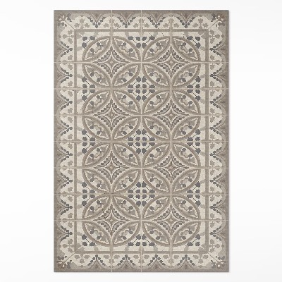 Teppich auf pvc Geometrisches Boho