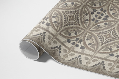 Teppich auf pvc Geometrisches Boho