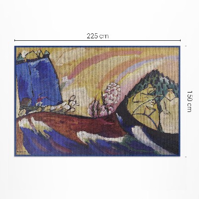 Vinyl teppich Abstrakte Troika von Wassily Kandinsky