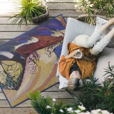 Vinyl teppich Abstrakte Troika von Wassily Kandinsky