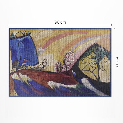 Vinyl teppich Abstrakte Troika von Wassily Kandinsky
