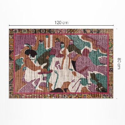 Pvc teppich Abstrakte Töne Von Wassily Kandinsky