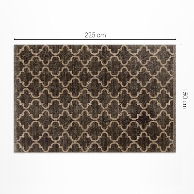 Pvc teppich Stoffimitat Mit Orientalischem Arabeskenmuster