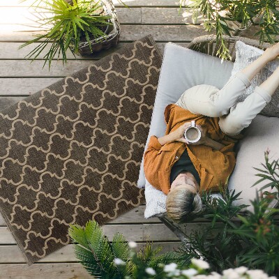 Pvc teppich Stoffimitat Mit Orientalischem Arabeskenmuster