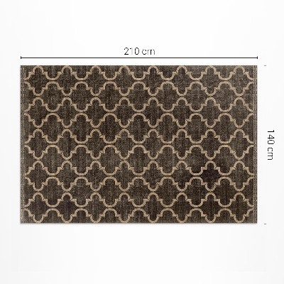 Pvc teppich Stoffimitat Mit Orientalischem Arabeskenmuster