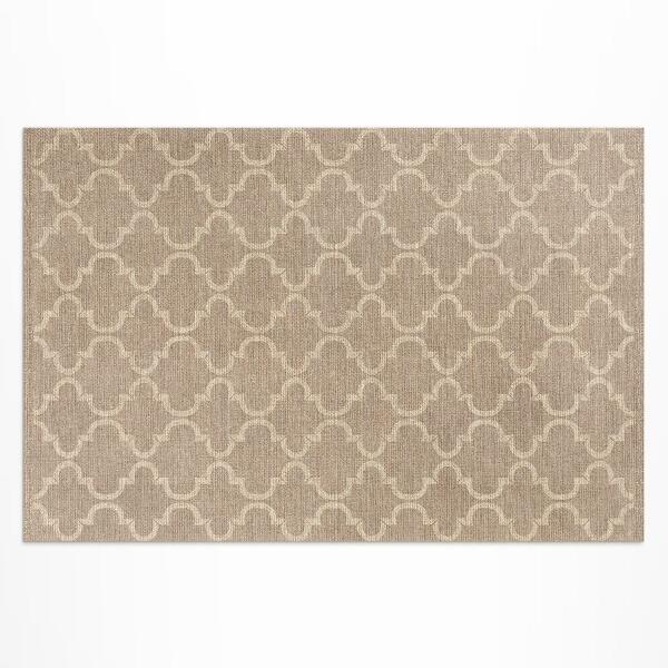 Teppich auf pvc Elegantes Marokkanisches Stoffimitationsmuster
