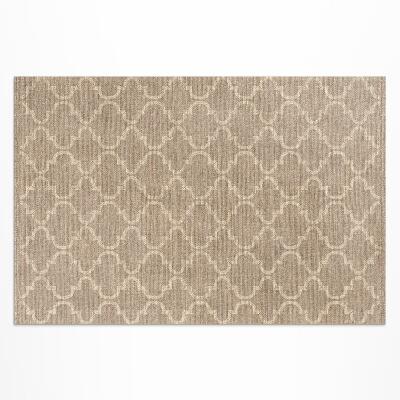 Teppich auf pvc Elegantes Marokkanisches Stoffimitationsmuster